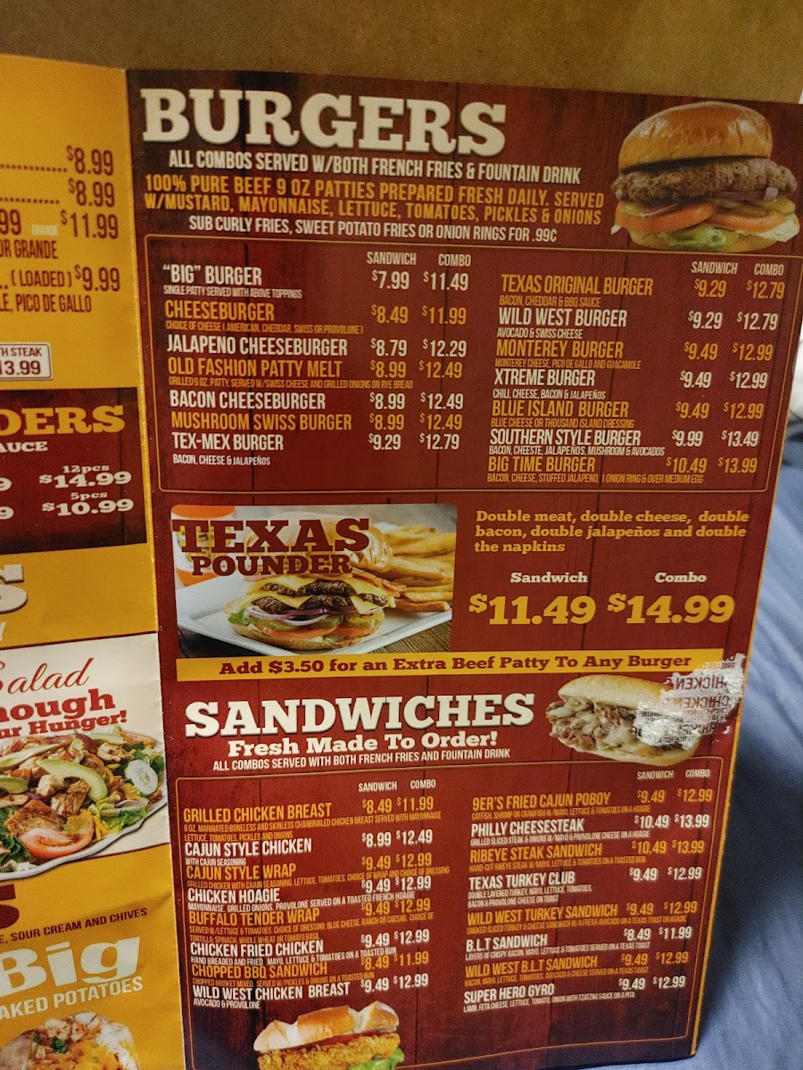 9er's Grill Menu - Image 3